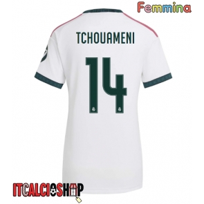 Real Madrid Aurelien Tchouameni #14 Prima Maglia Femmina 2026-27 Manica Corta Real Madrid Aurelien Tchouameni #14 Prima Maglia Femmina 2026-27 Manica Corta